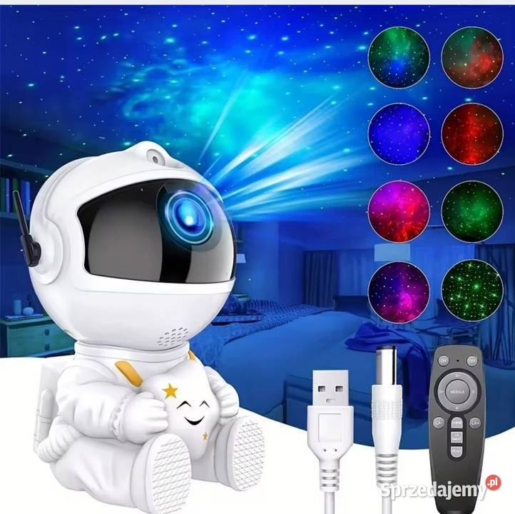 PROJEKTOR GWIAZD ASTRONAUTA Głośnik bluetooth Mikołów
