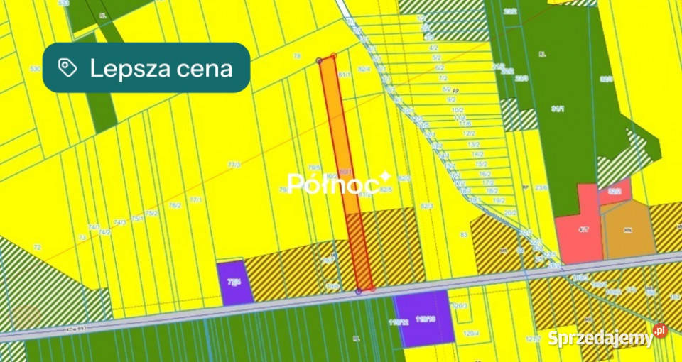 DZIAŁKA 17 100m Z MPZP BACIKI BLIŻSZE 31m Baciki Bliższe sprzedam
