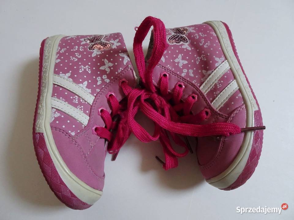 Buty dziewczynki Motylki Cekiny r 25 16 sprzedam