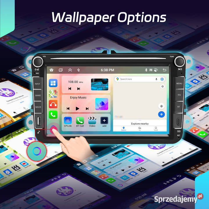 Radio Nawigacja Android 8 VW Passat B6 B7 Golf Mińsk Mazowiecki sprzedam