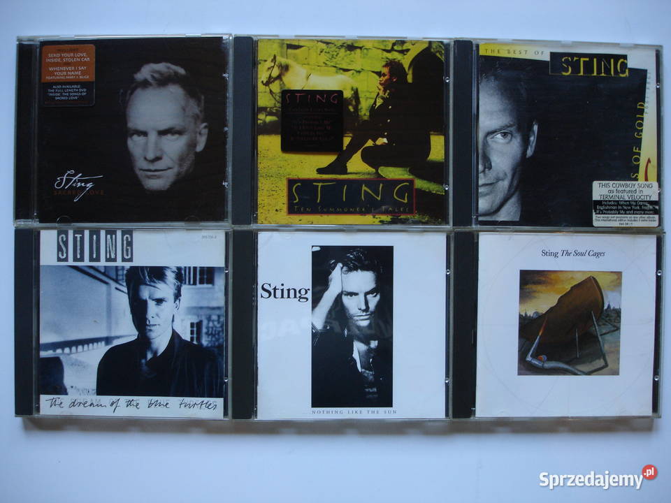 STING płyty CD Zielona Góra