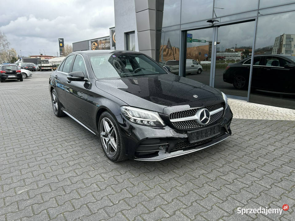 Mercedes C 180 Lift pakiet AMG alcantara vitrual garażowany Żory