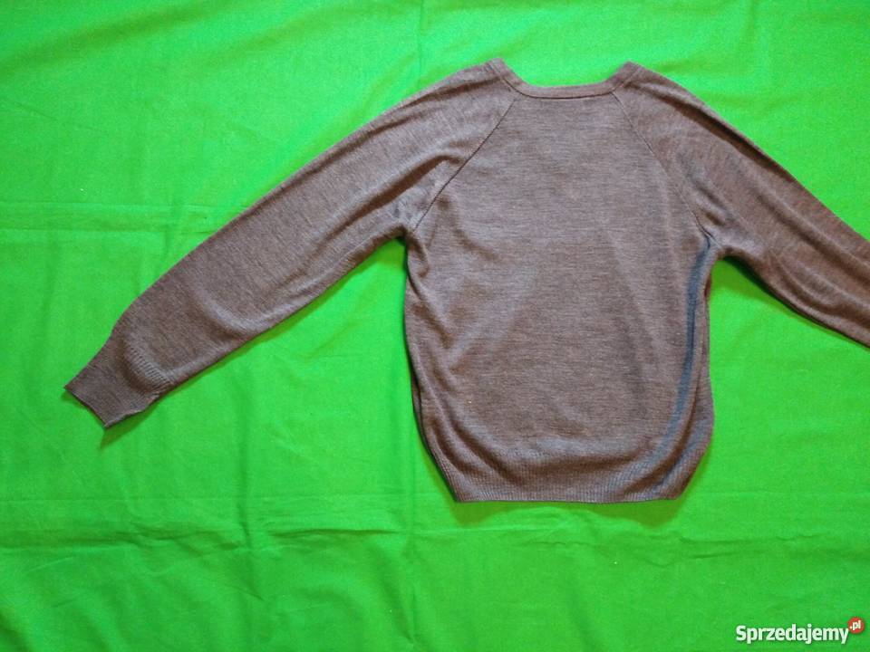 Szara bluzka oversize brytyjskiej marki Buckland Warszawa