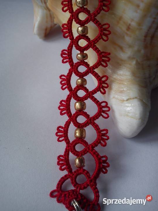 Bransoletka frywolitkowa