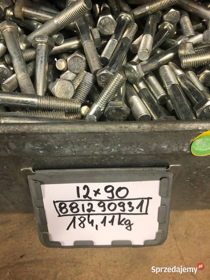 ŚRUBA 12X90 DIN 931 KL 88 Rydułtowy