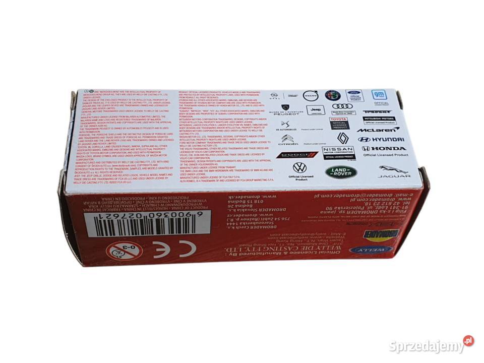 Zabawka model samochodu metalowy BMW 330i serii Cieszyn