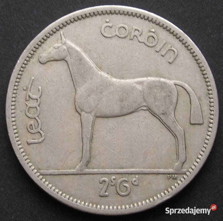 IRLANDIA 12 KORONY 1961 KOŃ STAN 2 Łódź
