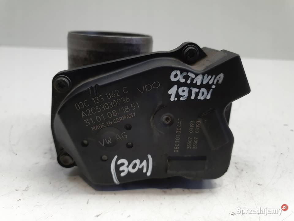 PRZEPUSTNICA VW Polo IV 14 16V 03C133062C Przepustnice Rudka