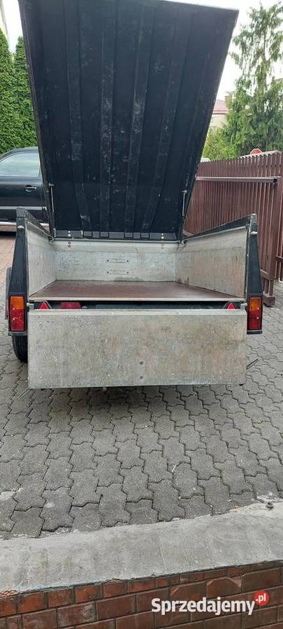 Przyczepka niemiecka z zamykaną klapą towarowe Augustów sprzedam