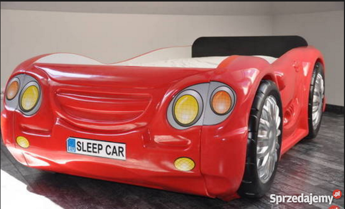 Łóżko samochód Sleep Car czerwone Magdalenka sprzedam