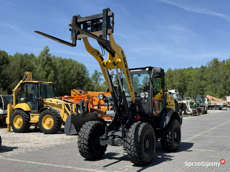 średnia kołowa Holland W70C Compact Widły Łyżka Widełki