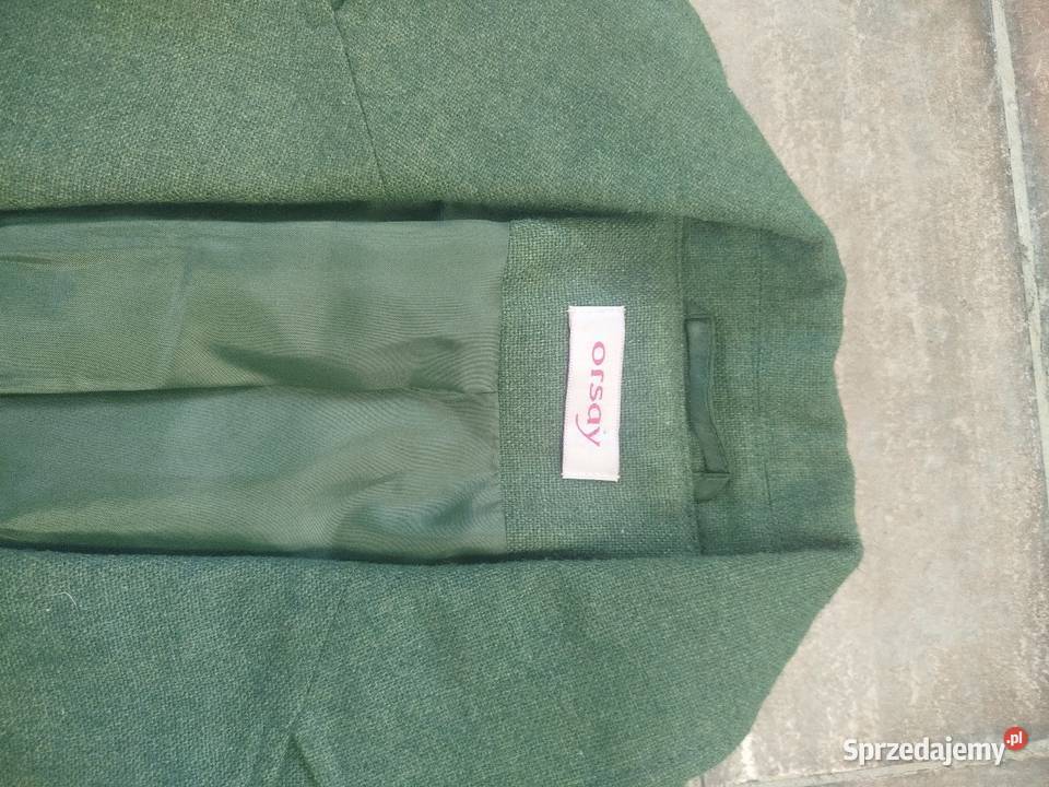 Zielony żakiecik Orsay śląskie Nakło Śląskie