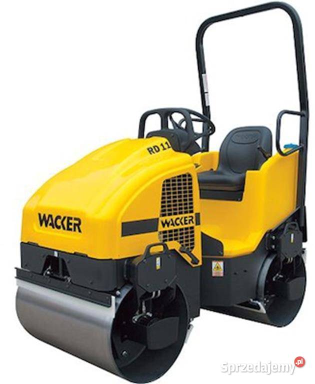 Ubijanie drogi małym walcem Mochnaczka Wyżna