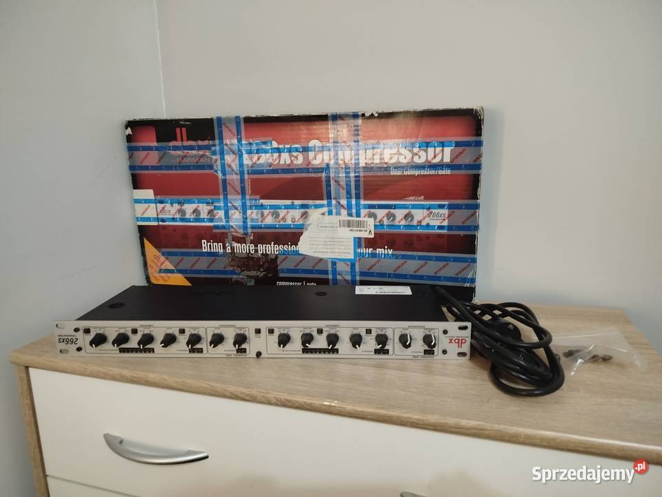 DBX 266XS kompresor gate expander 2kanałowy mikserym nagłośnienie Warszawa
