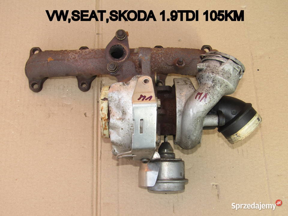 TURBOSPRĘŻARKA VWAUDI 19TDI 03G253014F Turbosprężarki Mysłaków