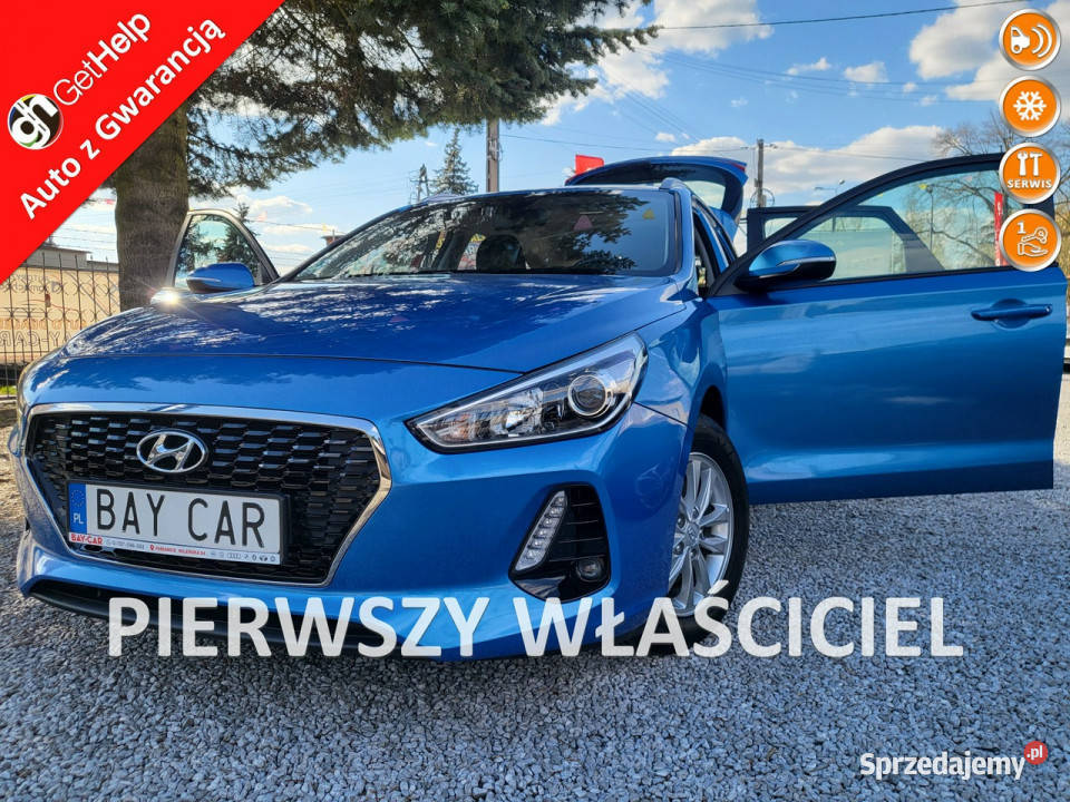 Hyundai i30 10 Turbo 120 100 Przebieg 52 Z elektryczne lusterka i30 łódzkie Pabianice