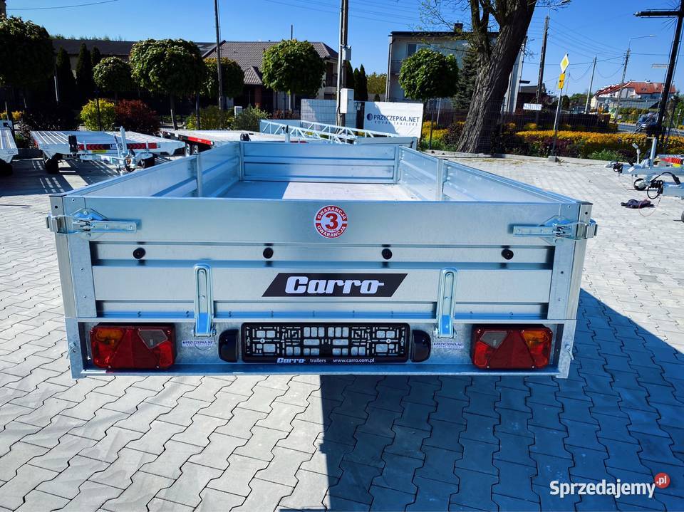 Mocna przyczepa lekka CARRO DELTA D3515 2w1 pełny VAT Kowal sprzedam