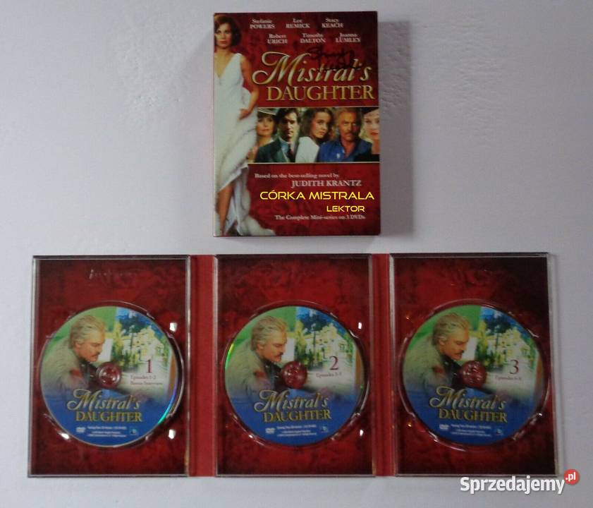 Córka Mistrala Mistrals Daughter 1984 DVD lektor Dęblin sprzedam