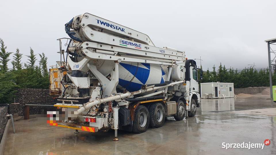 Gruszkopompa Mercedes Benz 4148 Sermac 33mb Katowice