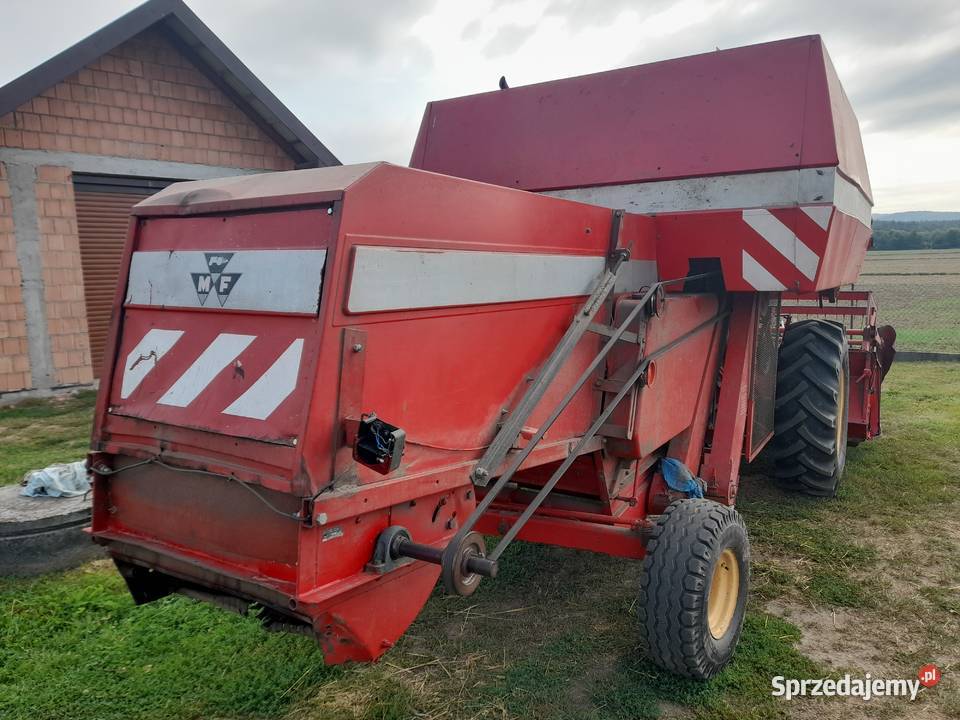 kombajn Massey ferguson 187 Massey Ferguson Mokrzec