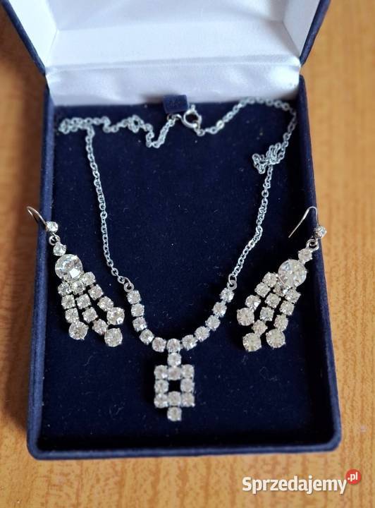 Sprzedam zestaw naszyjnik i kolczyki z Zestawy biżuterii Lublin