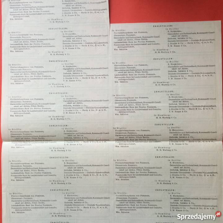 764 Papiery Wartościowe 10000 Marek Szczecin