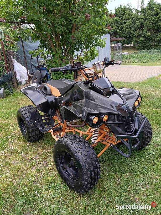 Quad 125 skrzynia 11 nowy akumulator Cyców