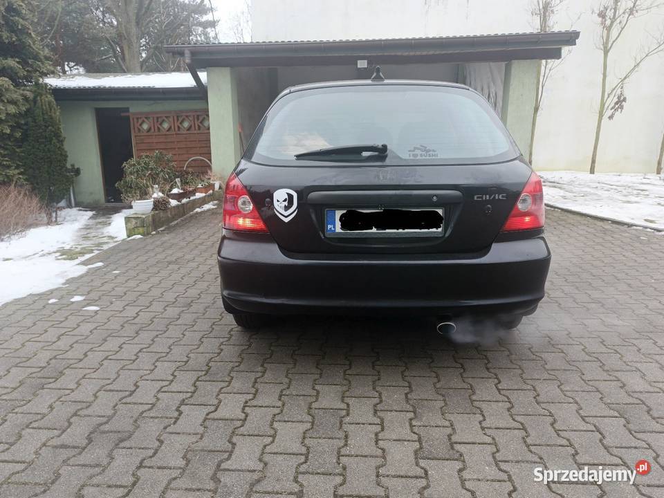 Honda Civic VII 14b 2003 zamienię na sedan coupe immobilizer Myszków