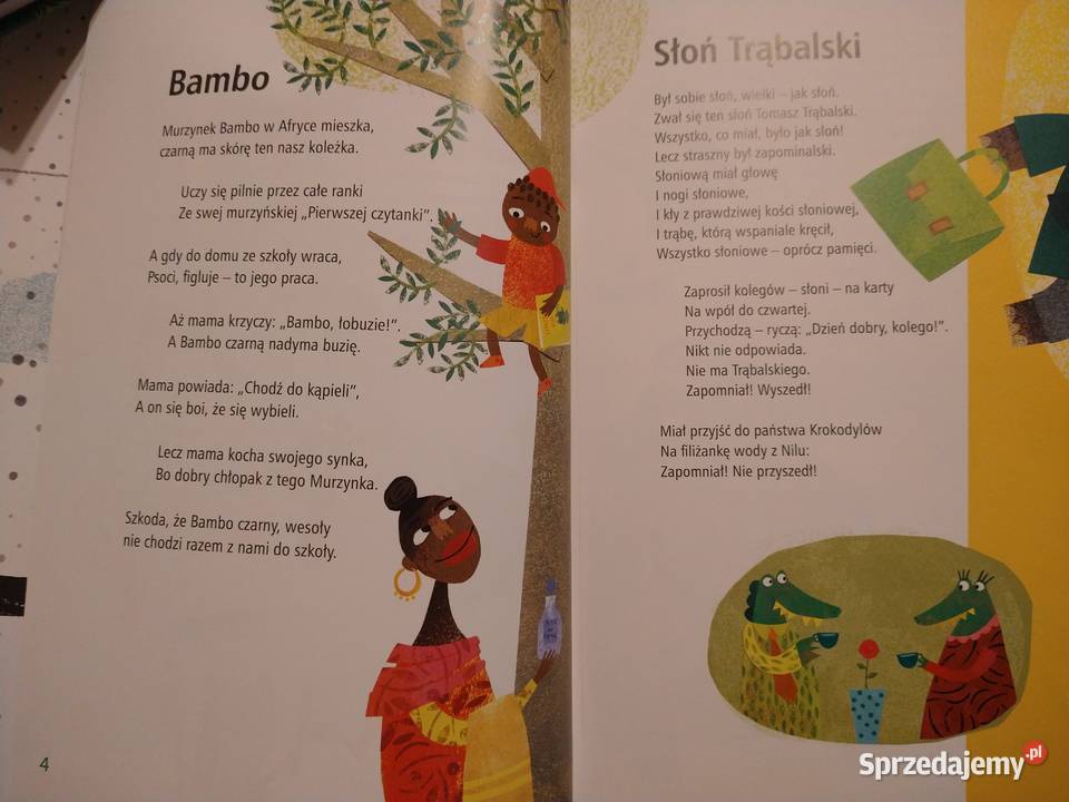 Wiersze dzieci Juliana Tuwima twarda dolnośląskie Oborniki Śląskie