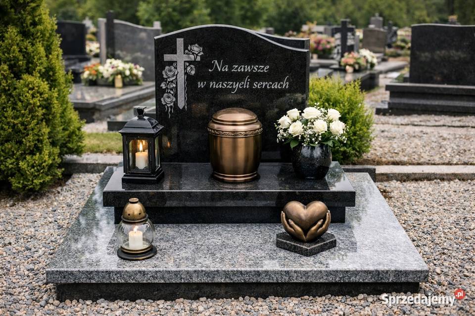 Pomnik urnowy cmentarz grabiszyński nagrobek Wrocław
