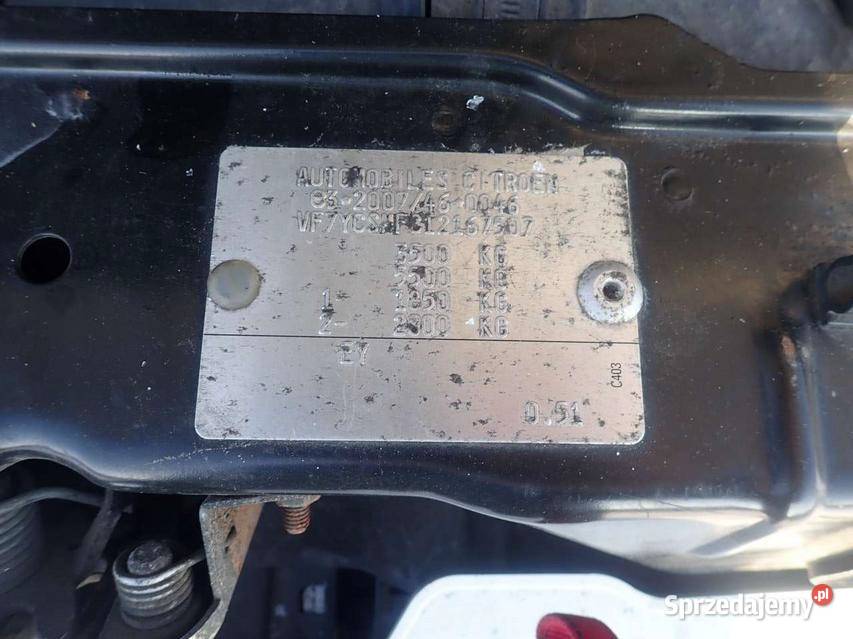 CITROEN JUMPER 2012 219800 ccm 11 mazowieckie Warszawa