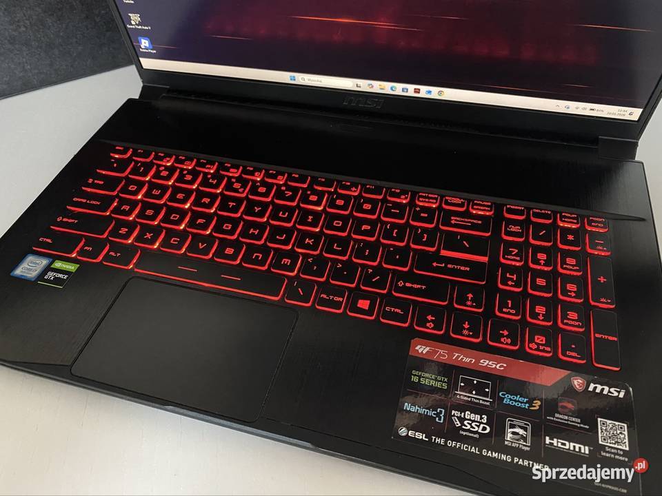 Laptop Gamingowy GF75 Thin 9SC i7gtx165016GB Karta graficzna Ostrów Wielkopolski
