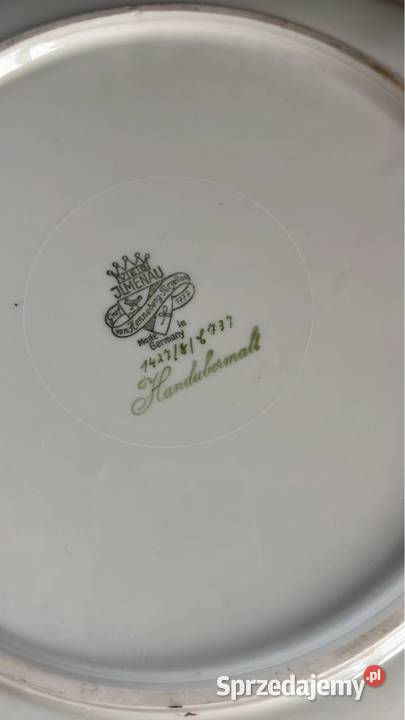 Patera z bukietem Ilmenau Made in Germany Gdańsk