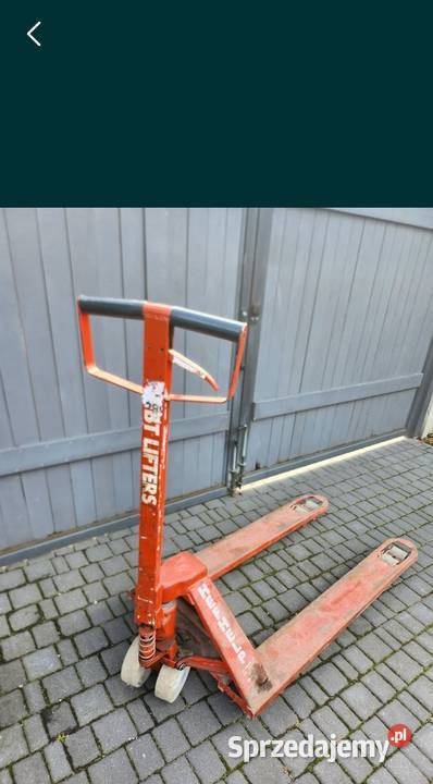 Wózek Paleciak hydrauliczny szeroki Bt Lifters Poznań
