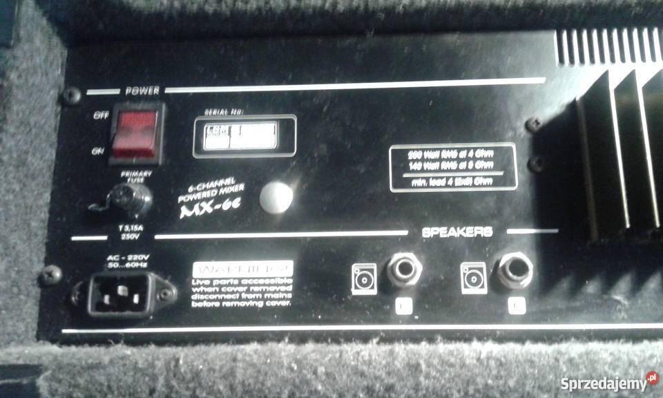 Powermixer Wzmacniacz LDM MX6 Wólka Świątkowa