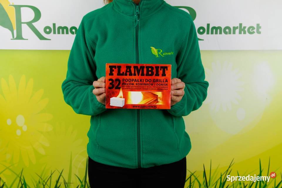 Podpałka ROZPAŁKA do kominka PIECA biała FLAMBIT