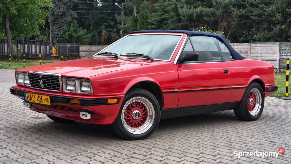 Maserati Biturbo Spyder Zagato 25l 1986 Stan Zgierz