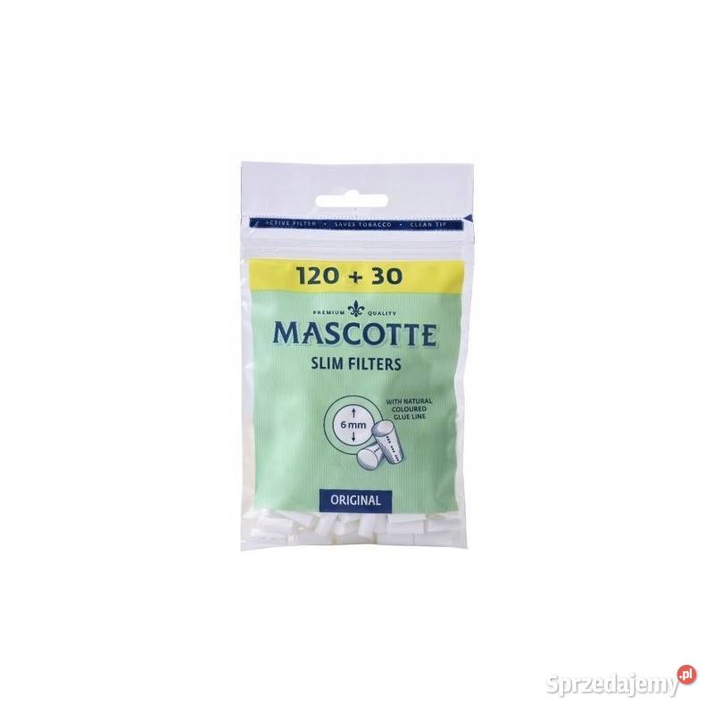FILTRY MASCOTTE SLIM 6MM 150 SZTUK mazowieckie Radom