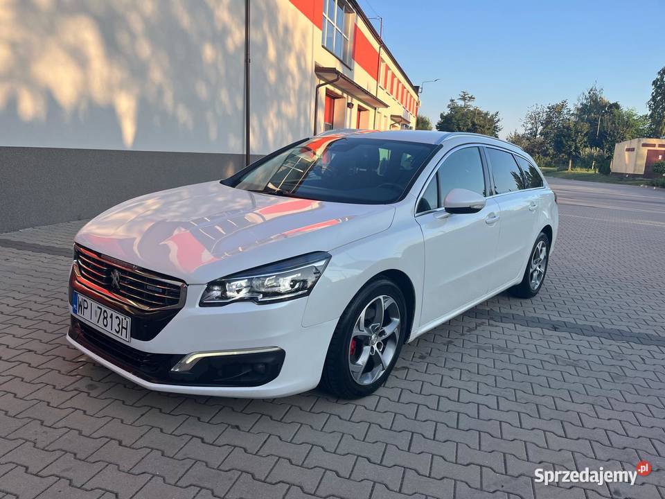 Peugeot 508 20 hdi salon Polska bez wkładu nieuszkodzony Ciechanów