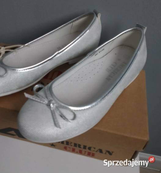 Baleriny srebrne rozmiar 31 113 Opole Lubelskie