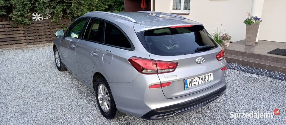 Hyundai i30 10 TGDI Modern srebrny Dąbrowa Górnicza