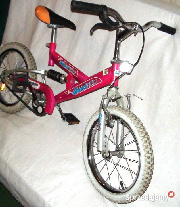 Rowerek GoodBike BMX 16 z tylną amortyzacją Rowerki