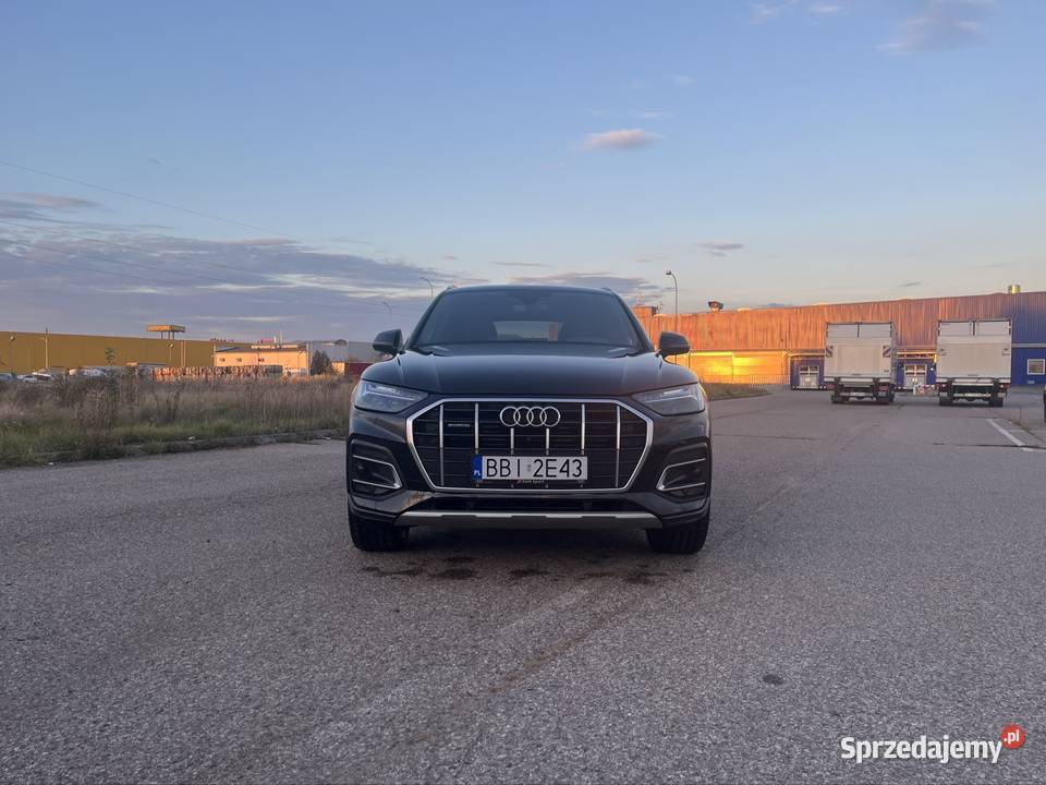 Audi Q5 2021 265 Serwisowane stan przebieg 93 Białystok