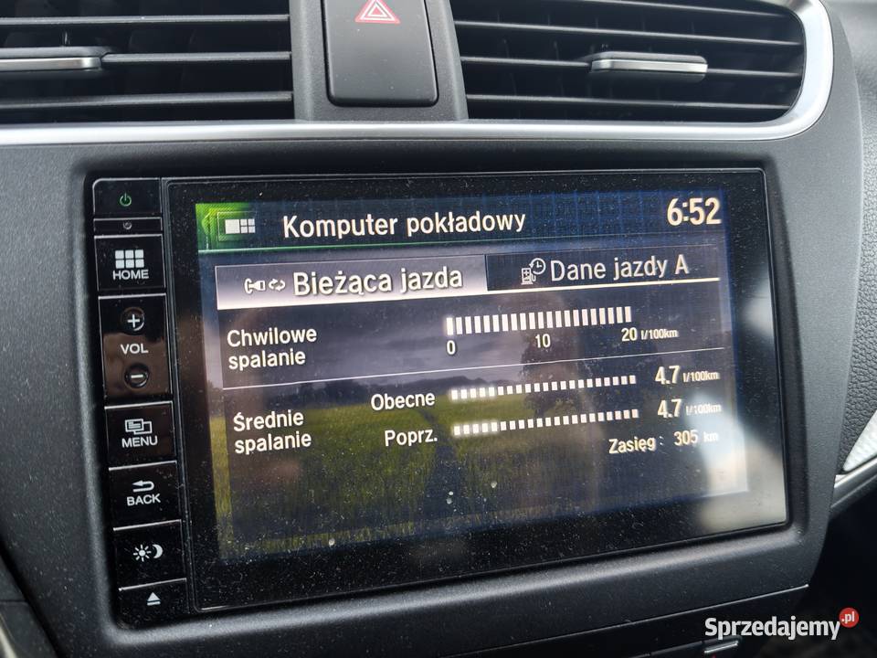 Sprzedam Honda Civic IX 2016 czujnik parkowania Stalowa Wola sprzedam