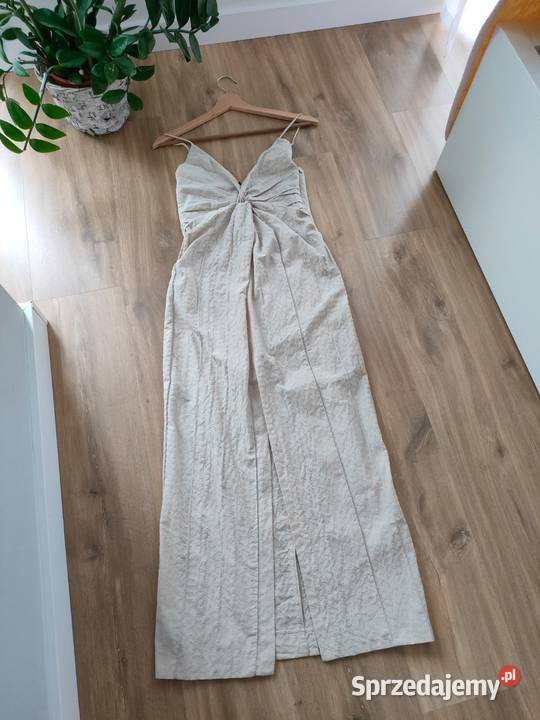 Sukienka MIDI letnia sexy Zara S Poznań