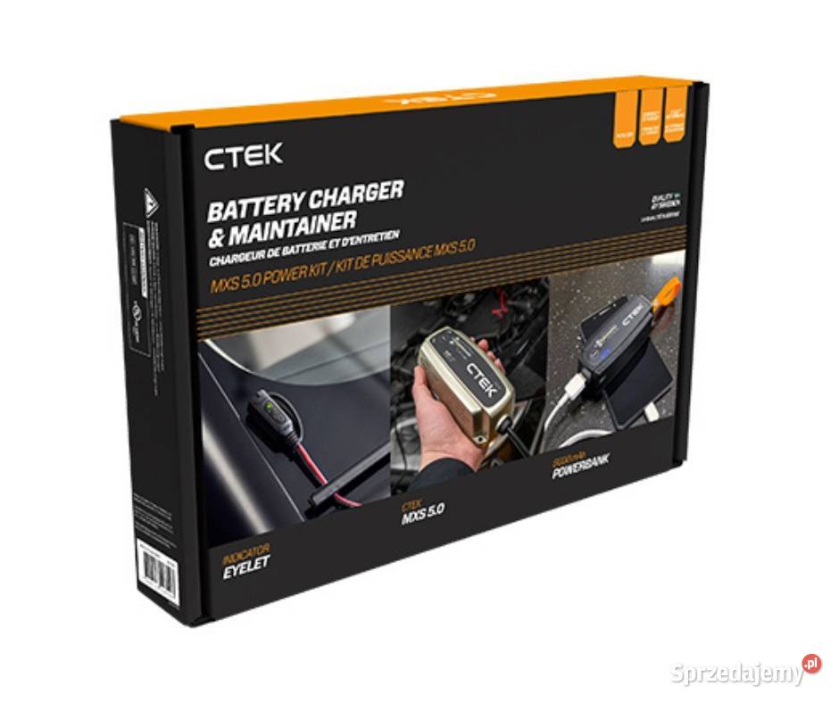 ŁADOWARKA CTEK MXS 50 12V 5A 40696 zestaw PB Jasło