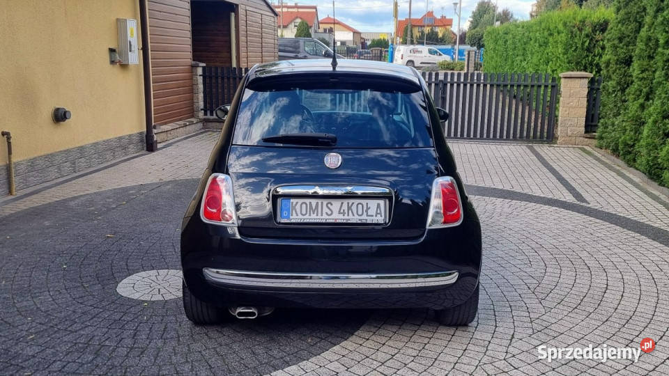 Fiat 500 PółSkóry 14 101 6 Bieg GWARANCJA Zakup mazowieckie Płońsk sprzedam