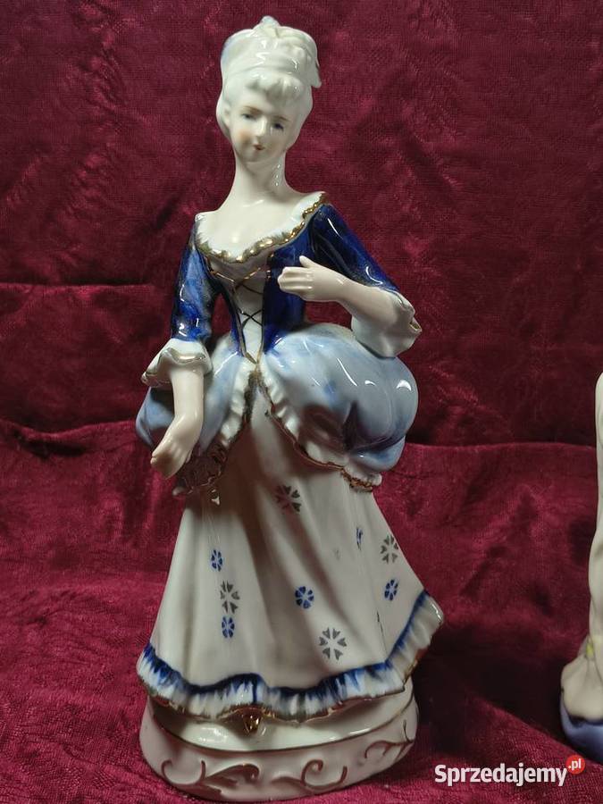Dwie piękne porcelanowe figurki Rzeszów
