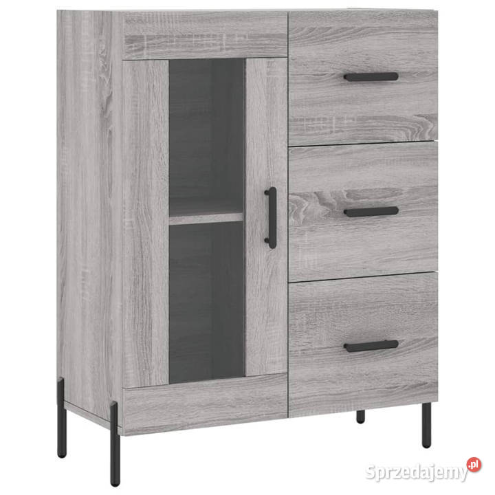 Witrynka szary dąb sonoma 695x34x180 materiał mazowieckie Warszawa