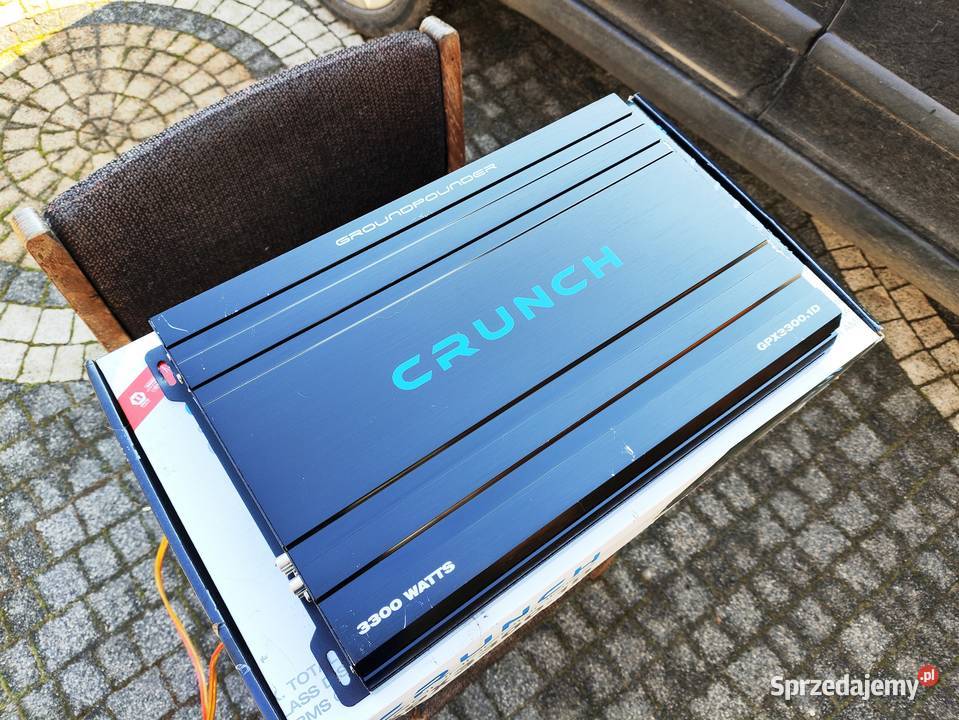 Wzmacniacz samochodowy 1 kanałowy monoblok śląskie Niegowonice